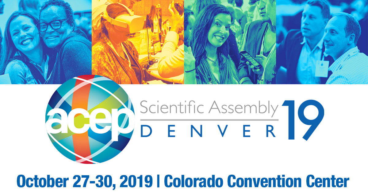 CE Symmetry will be at ACEP 2019